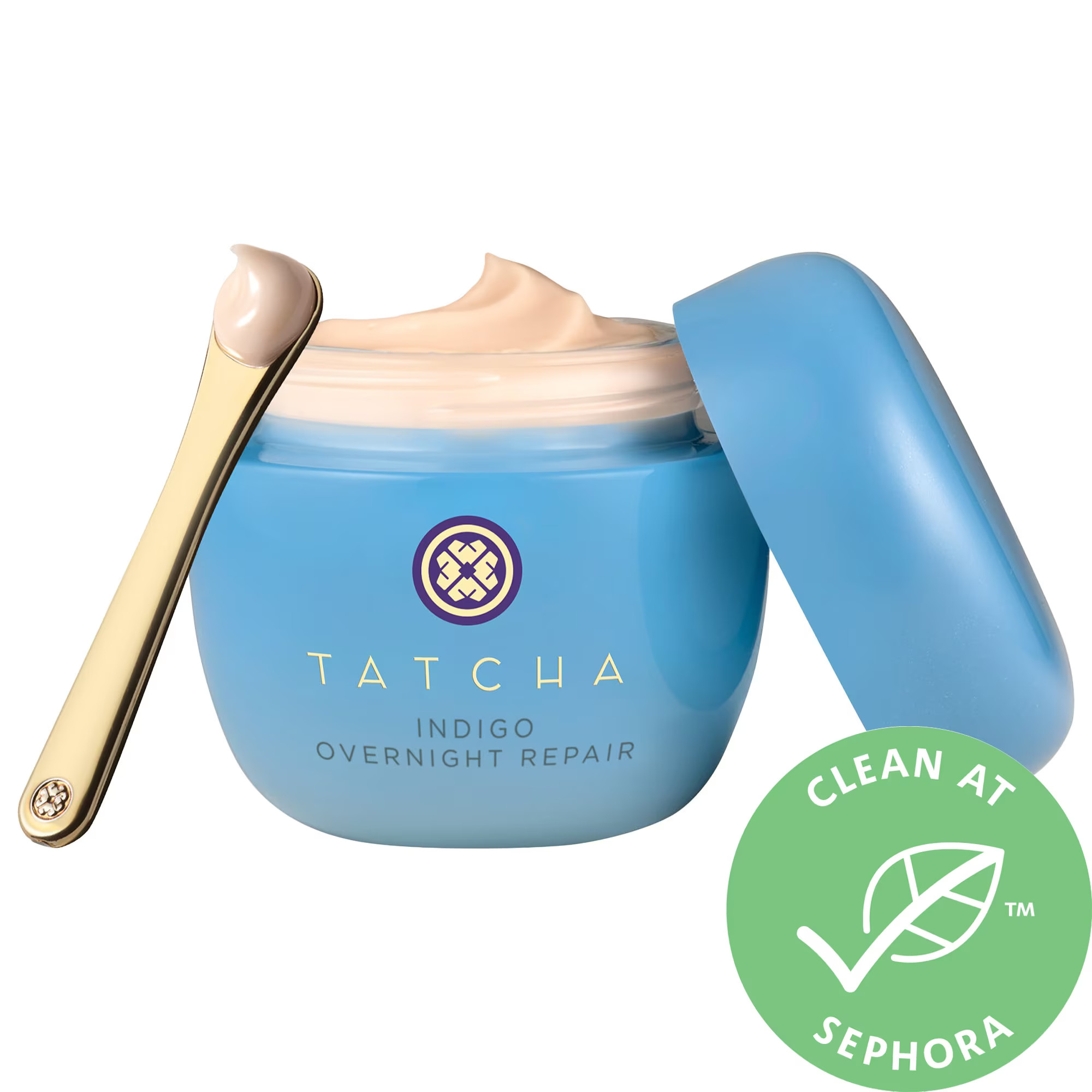 Tatcha Indigo Overnight Repair Serum in Cream Treatment 1.7 oz/ 50 mL | Sephora (US)