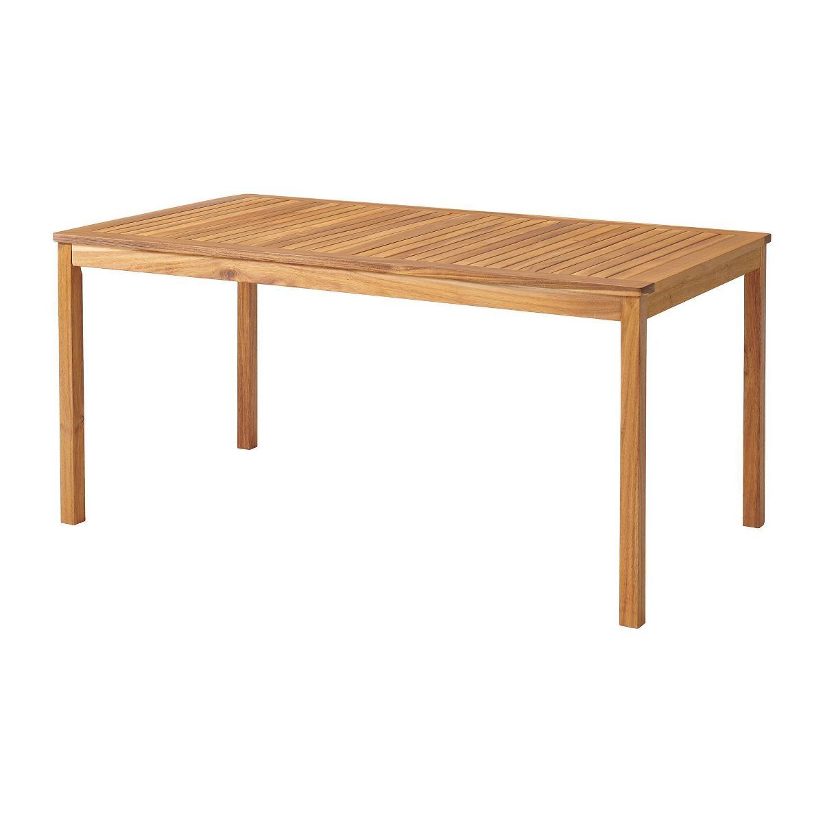 Okemo Acacia Wood Rectangular Outdoor Dining Table - Alaterre Furniture | Target