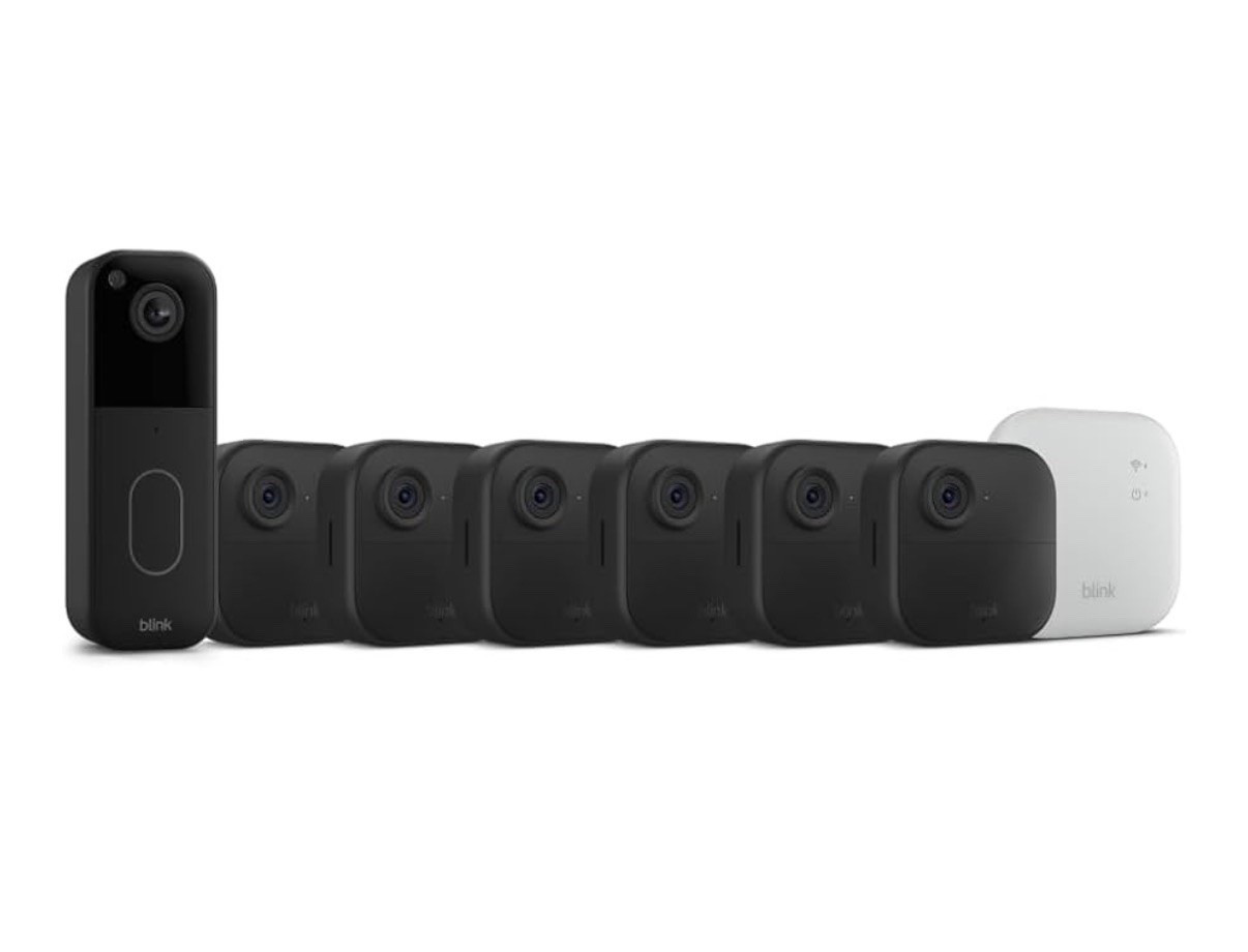 Blink Video Doorbell + Outdoor 4 XR – Wireless smart security cameras, two-year battery life, go up to 400 feet from your home with extended range. Sync Module XR included.

#LTKHome