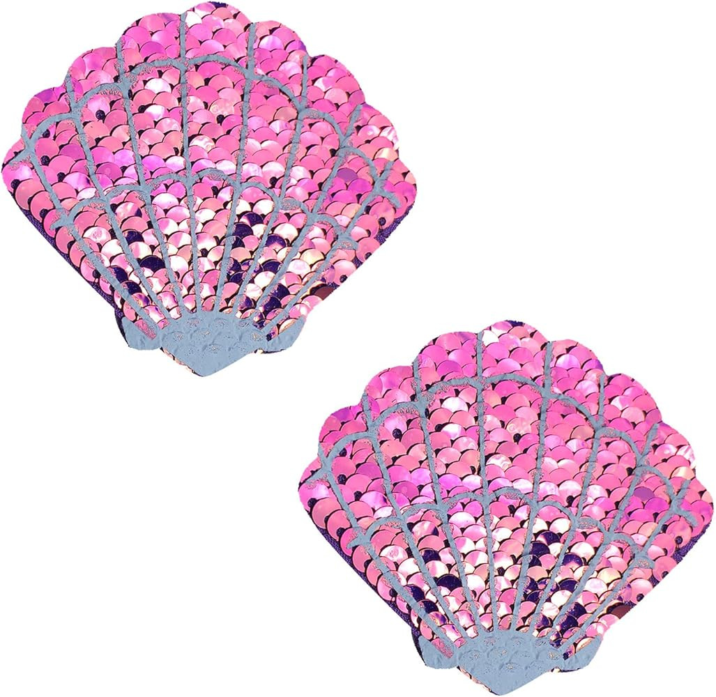 Neva Nude Under the Sea Nipztix Pasties Nipple Covers, Medical Grade Adhesive, Waterproof, Made i... | Amazon (US)