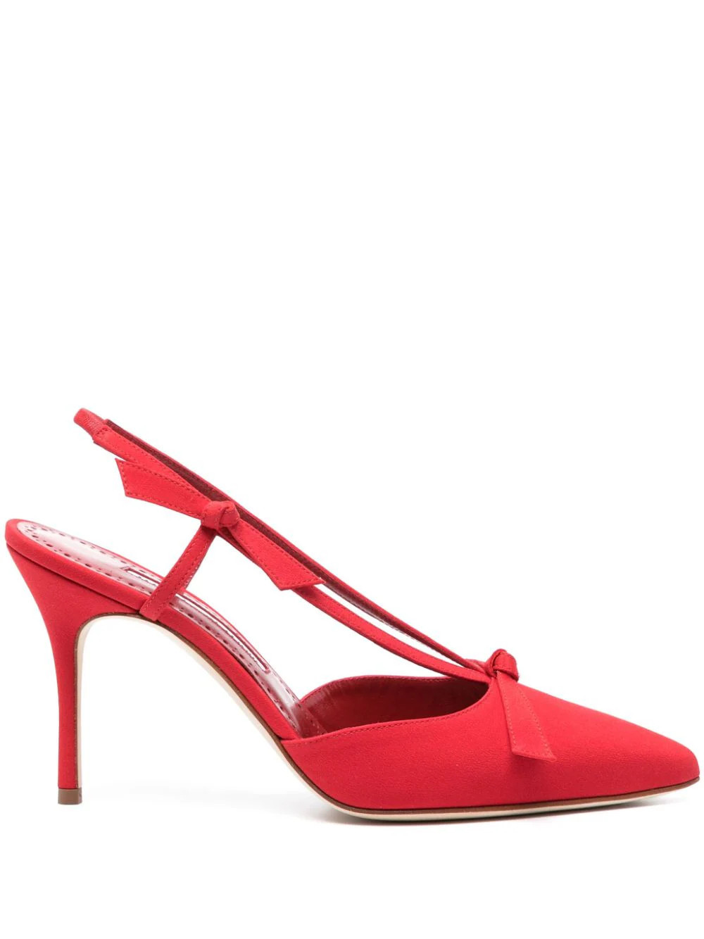 Manolo Blahnik Corintia 90mm pumps - Red | Farfetch Global