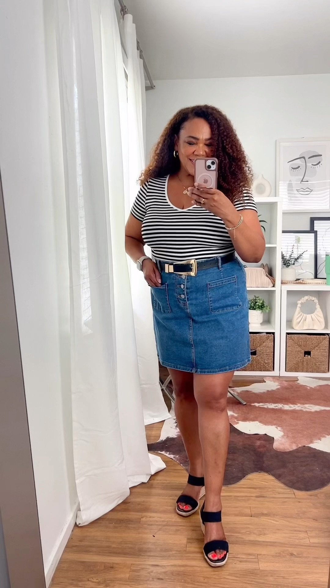 I have this top in 6 colors! Size large

#LTKootd #LTKOver40 #LTKMidsize