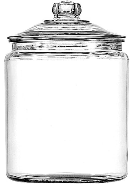 Anchor Hocking 3-Quart Heritage Hill Jar with Glass Lid, Set of 1 | Amazon (US)