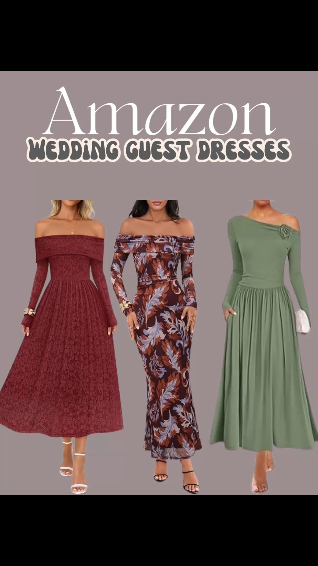 Fall wedding guest dresses 
| amazon | fall dress | floral dresses | sundress | fall wedding guest | amazon prime | bump fashion | maternity | gen x outfit | millennial outfit | outfit ideas | thanksgiving | boho dress | boho style | christmas party dress | fall dress | holiday dresses | amazon dresses | amazon summer | amazon fashion | girly | cottage core | boho | amazon style | one shoulder | mini dress | wedding guest | wedding guest dresses | date night | 
#amazon #weddingguest #dress #dresses 

#LTKautumn 

#LTKFindsUnder50 #LTKFindsUnder100 #LTKWedding