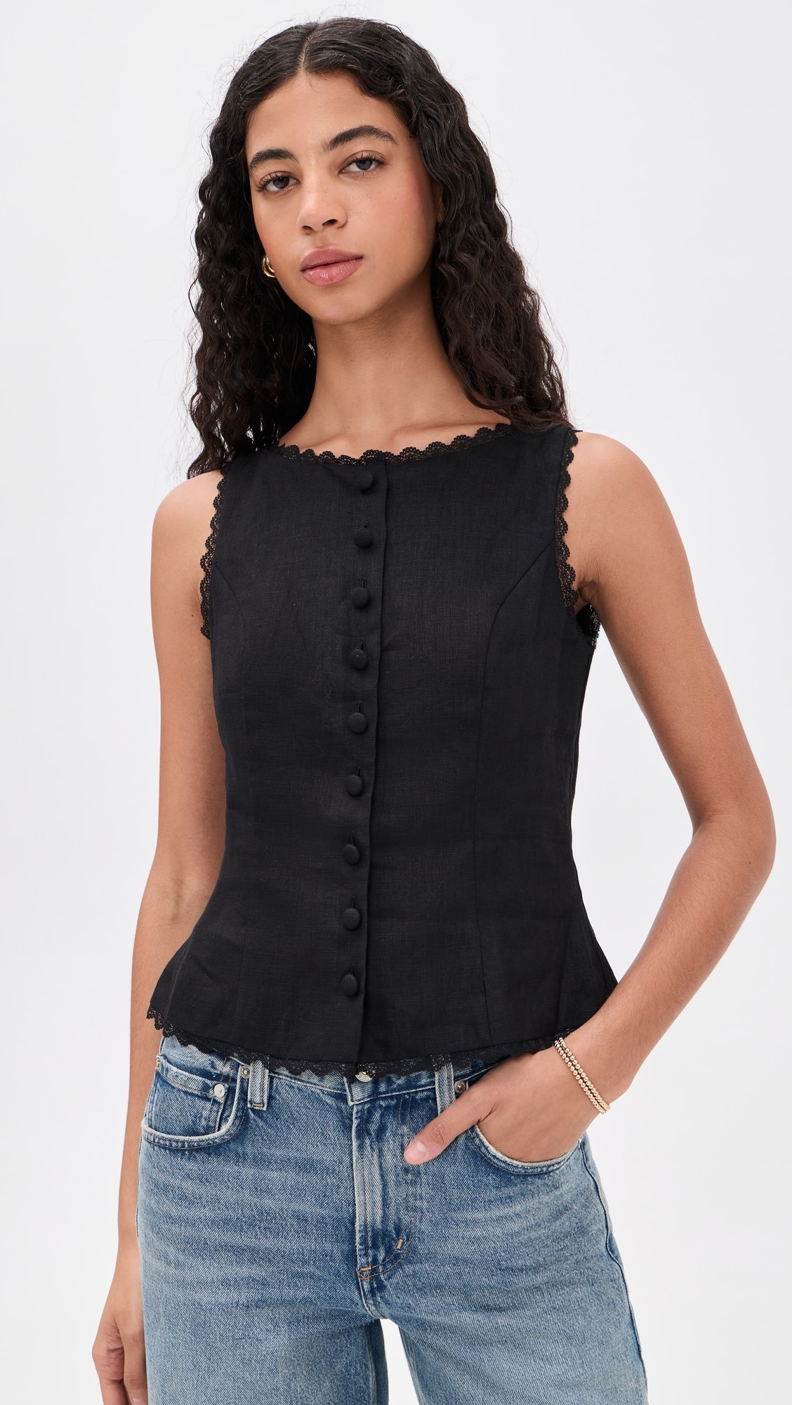 Amela Linen Top | Shopbop