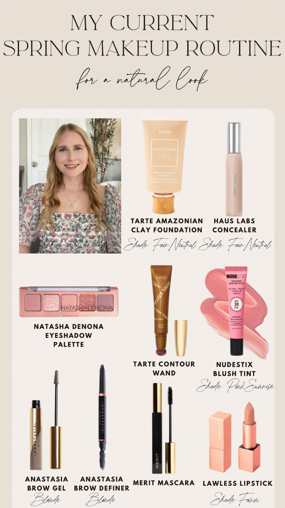 Spring Makeup 💄 Routine Must Haves! I wear fair/light shades in these foundation and concealers, shade Blonde for the eyebrow pencil 

Follow my shop @affordablebyamandablog on the @shop.LTK app to shop this post and get my exclusive app-only content!


#LTKSpringSale #LTKbeauty #LTKSeasonal