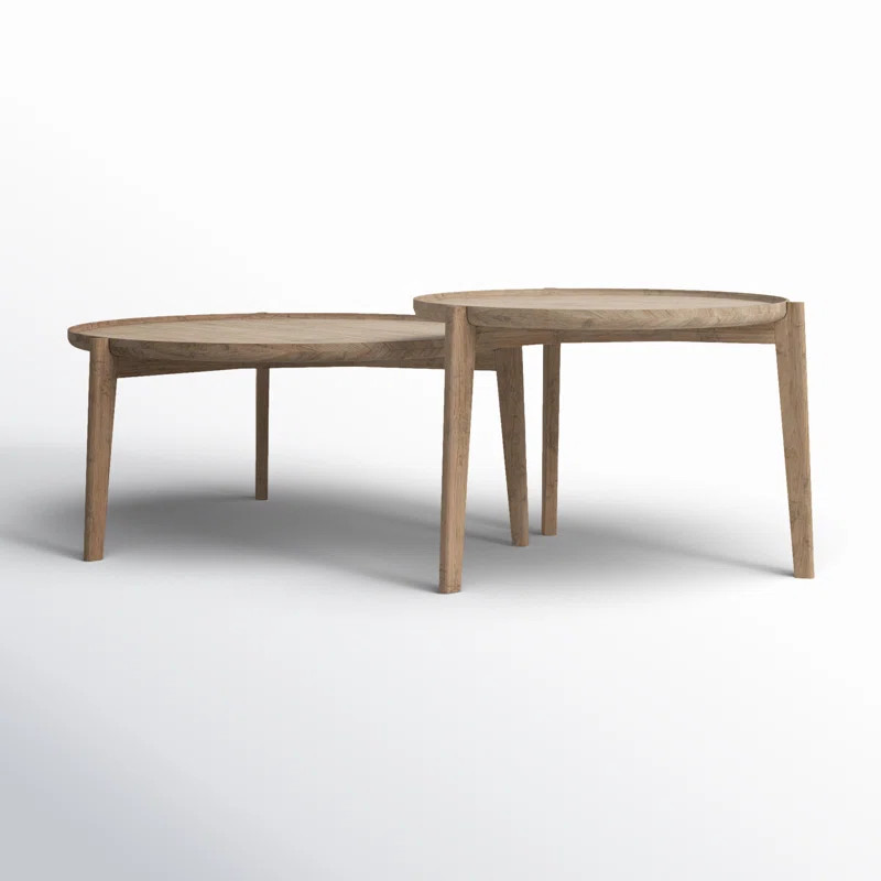 Miramar Solid Wood Nesting Coffee Table | Joss & Main