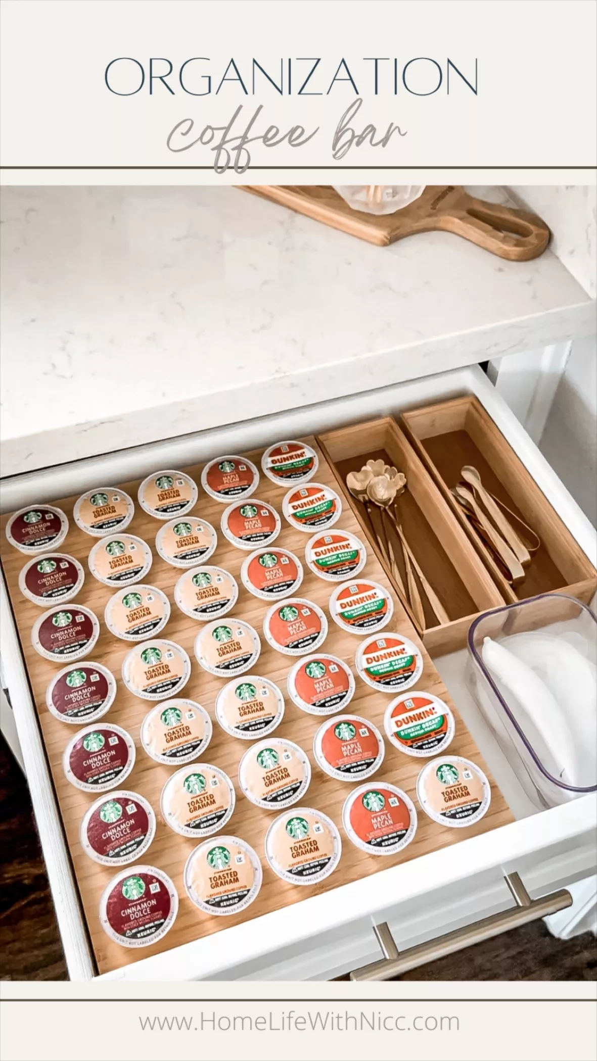 MinBoo BamBoo k cup holder Drawer … curated on LTK