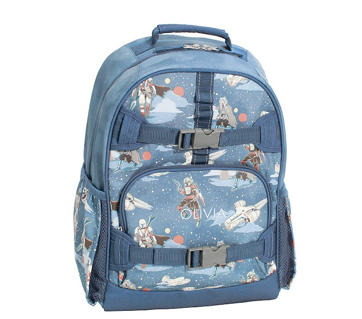 Mackenzie Star Wars™ The Mandalorian™ Glow-in-the-Dark Backpacks | Pottery Barn Kids
