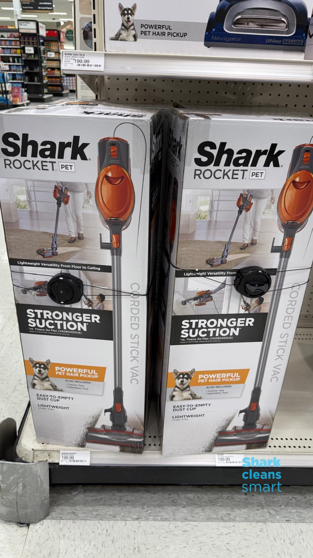 Wow! 50% off this Shark Rocket Pet corded stick vacuum at Target. This is a fantastic deal on a highly rated stick vac. 

#vacuum

#LTKSaleAlert #LTKHome #LTKmomlife