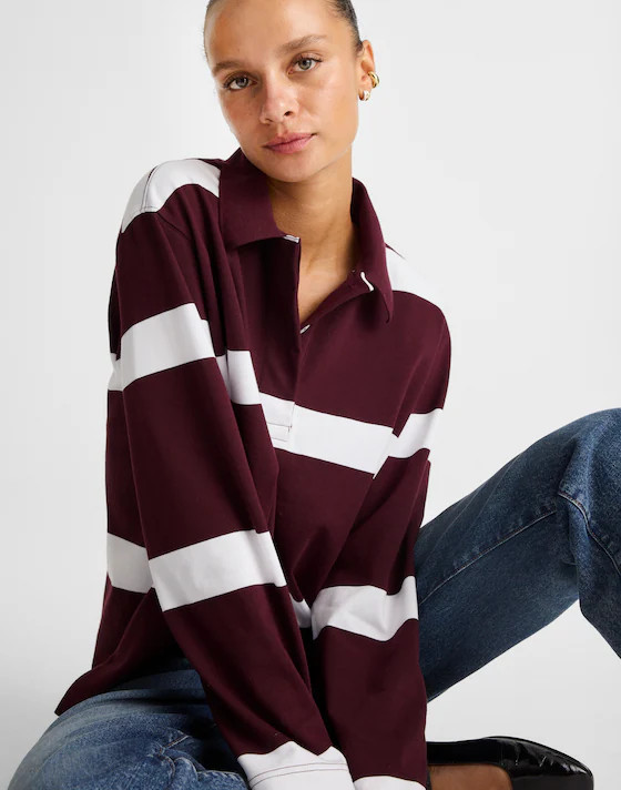 Rugby Polo Shirt | Madewell