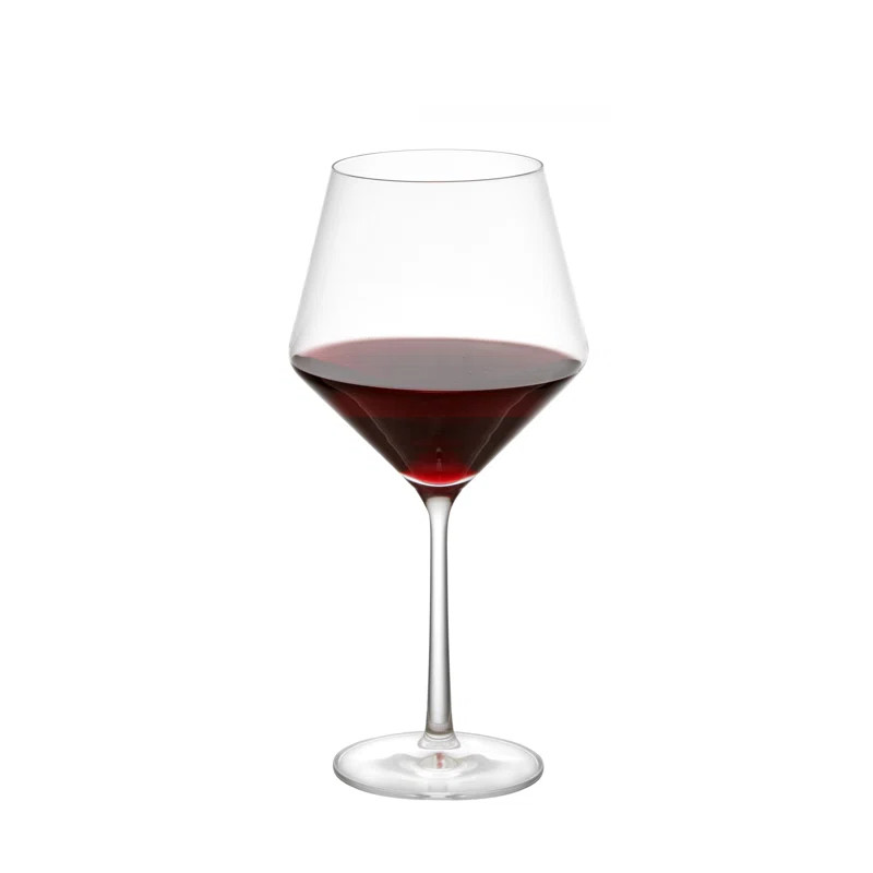 Pure 23 oz. Crystal Red Wine Glass (Set of 6) | Wayfair North America
