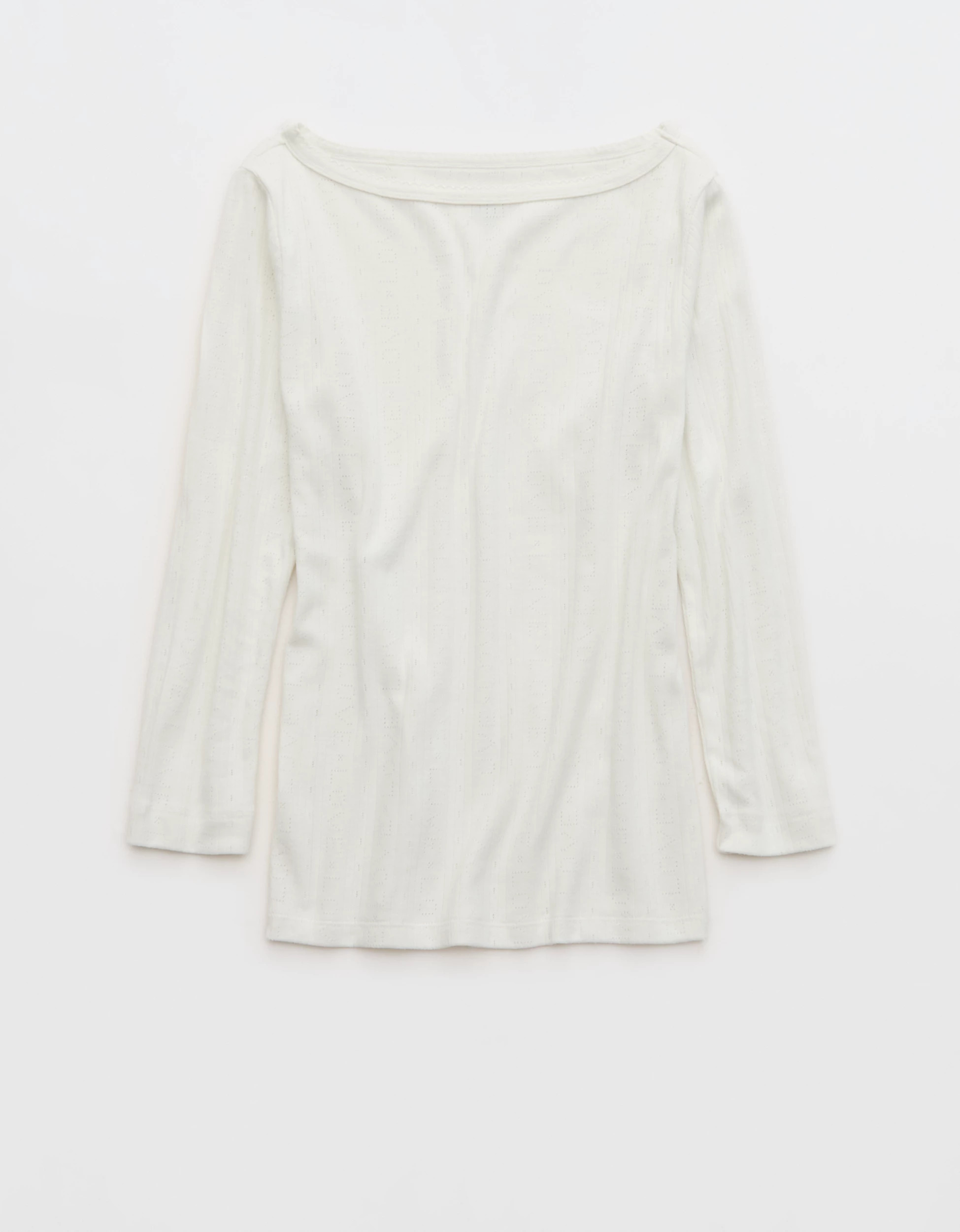 Aerie Pointelle 3/4 Sleeve Top | Aerie