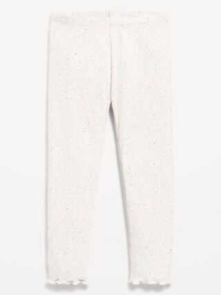 Textured Full-Length Leggings for Toddler Girls | Old Navy (CA)
