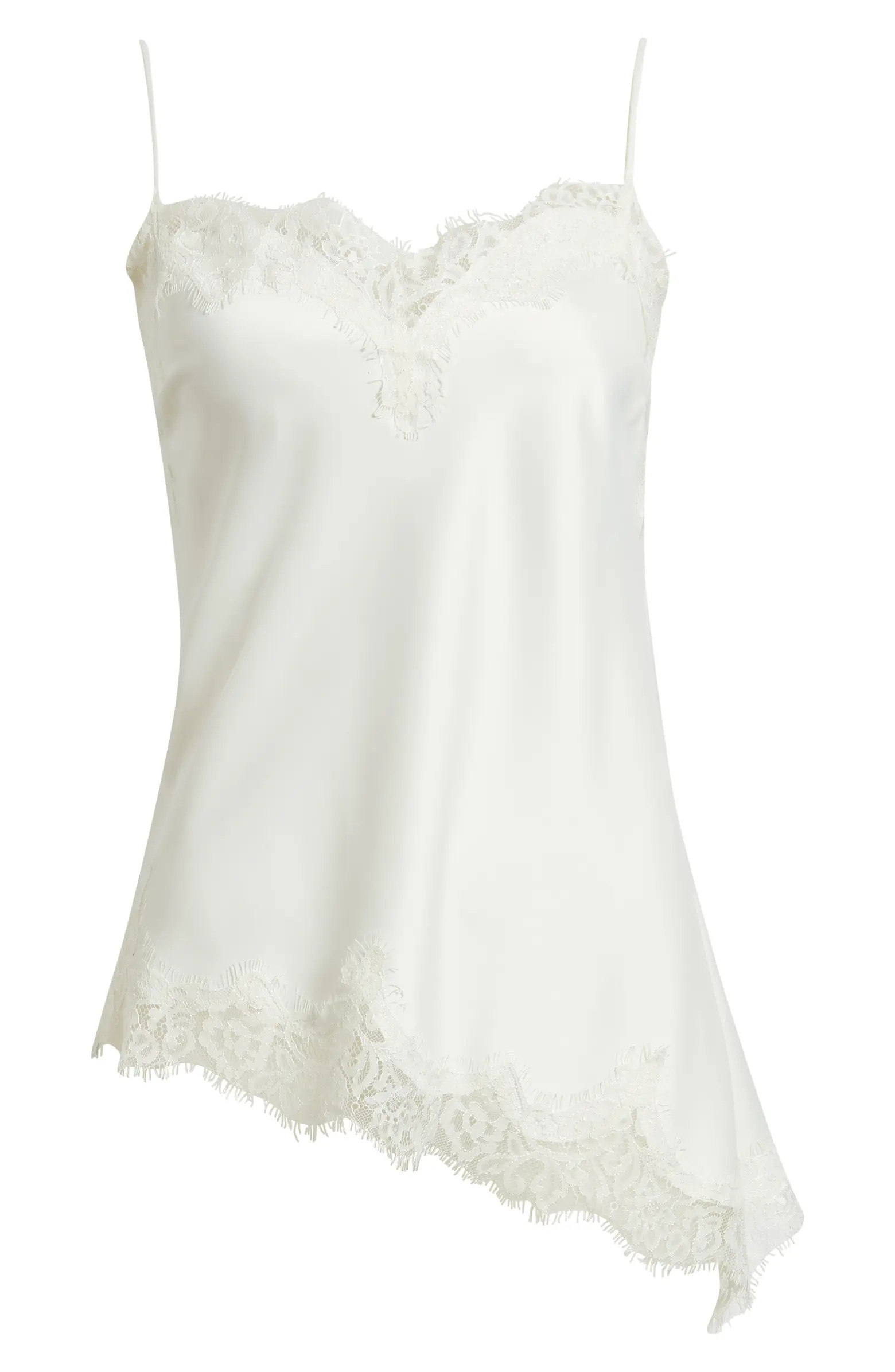 Lace Trim Satin Camisole | Nordstrom