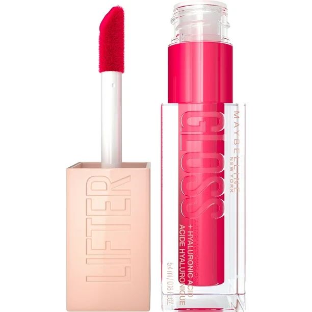 Maybelline Lifter Lip Gloss with Hyaluronic Acid, Bubblegum,  0.18 fl. oz. | Walmart (US)