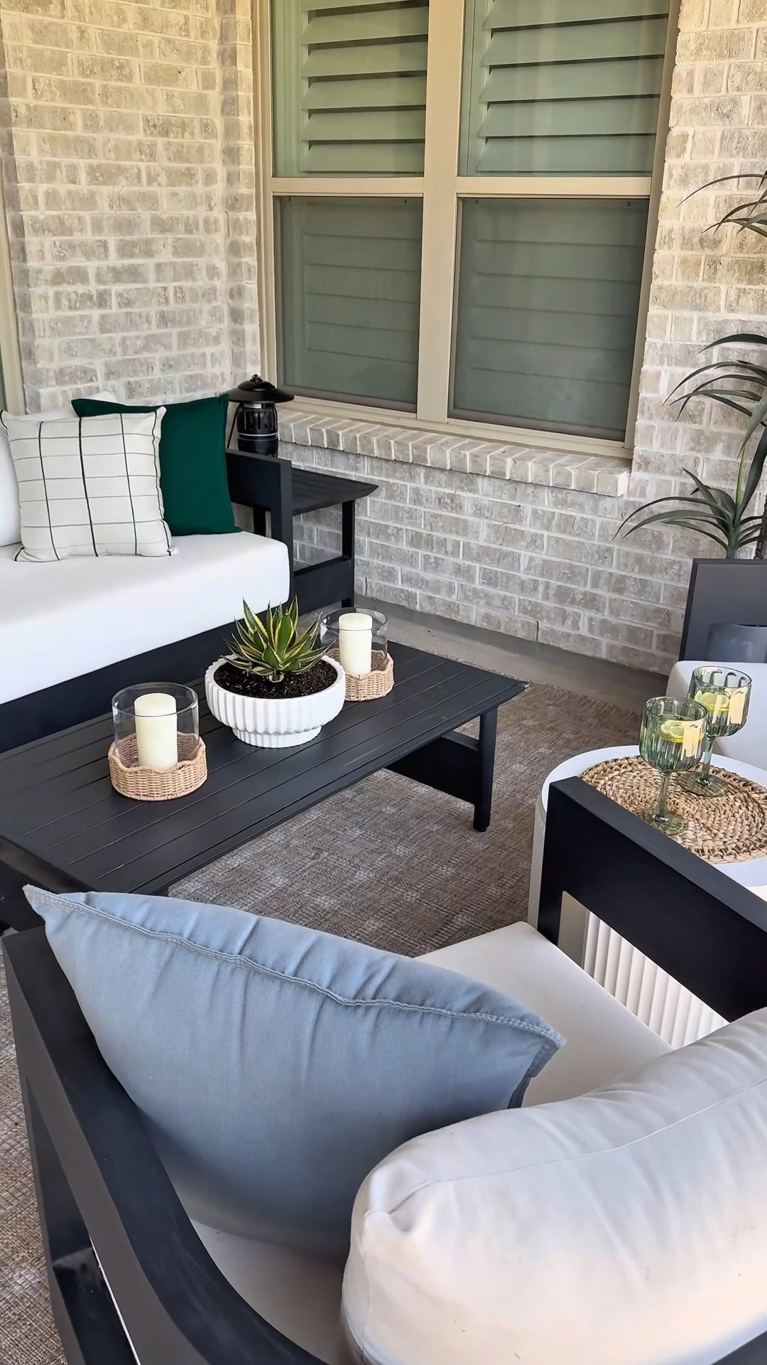 Back porch refresh with this new outdoor rug that I ordered on Amazon!  We have the 6x9 size! 

#LTKSeasonal #LTKHome #LTKWatchNow