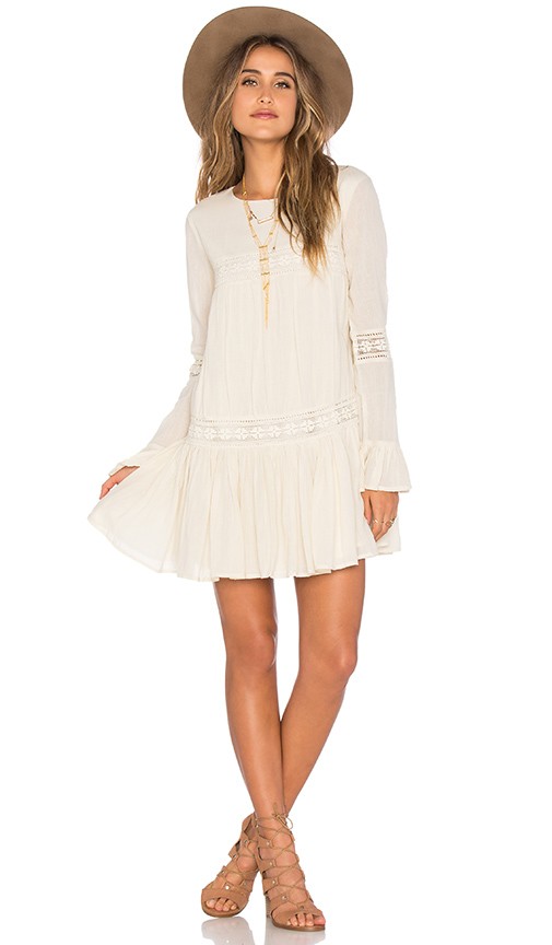 Tularosa Berkley Dress in Natural | Revolve Clothing