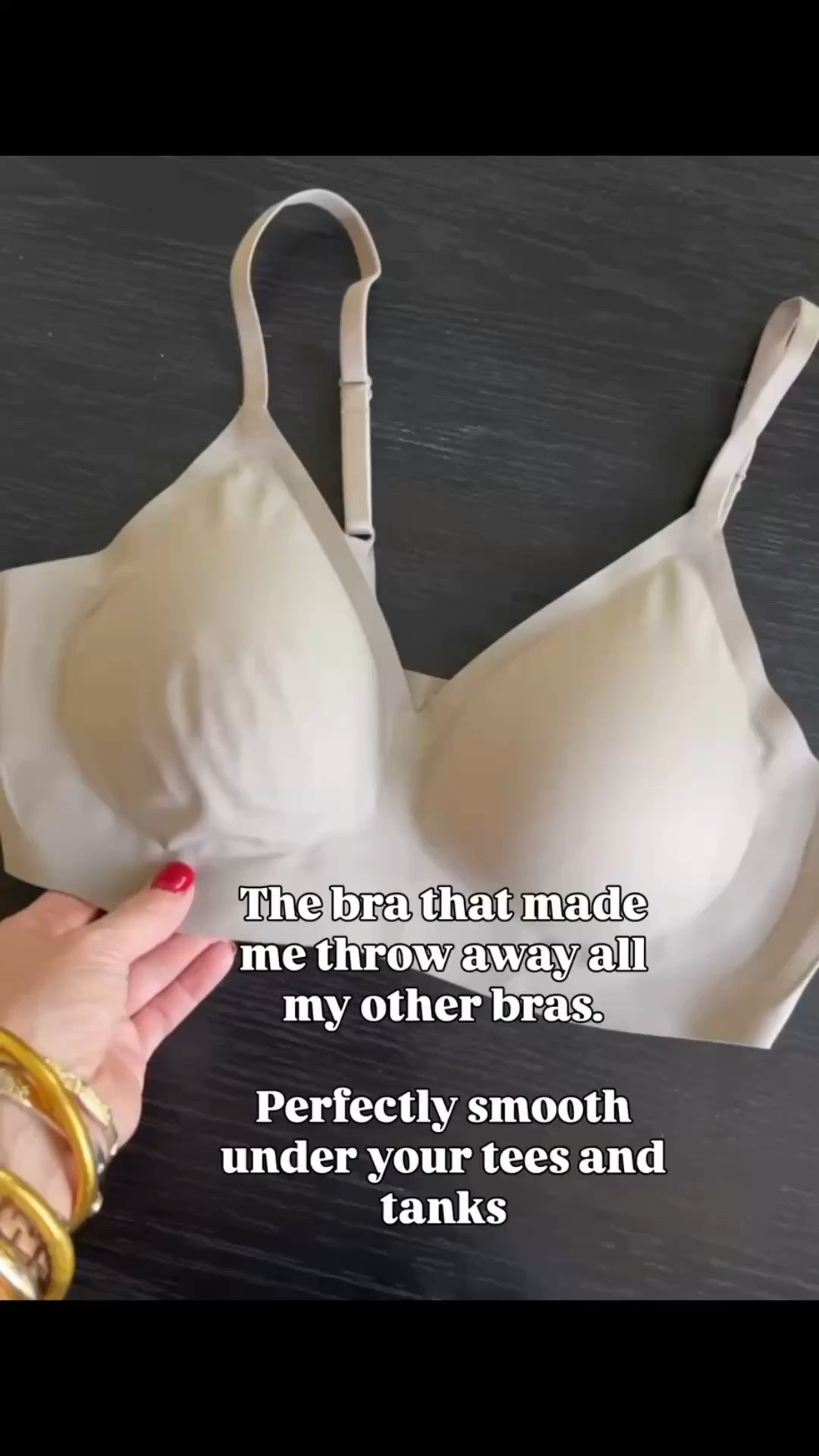 @EBY US  bra is my go to bra, it is so comfortable and lays flat under tshirts! Select colors are on major discount! Use my code MERRICKWHITE15 for 15% off!