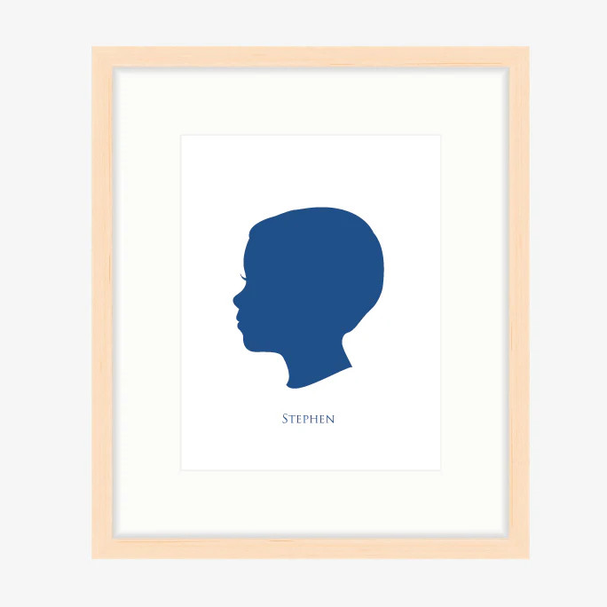 Modern Silhouette Portrait - Single | Vana Chupp Studio