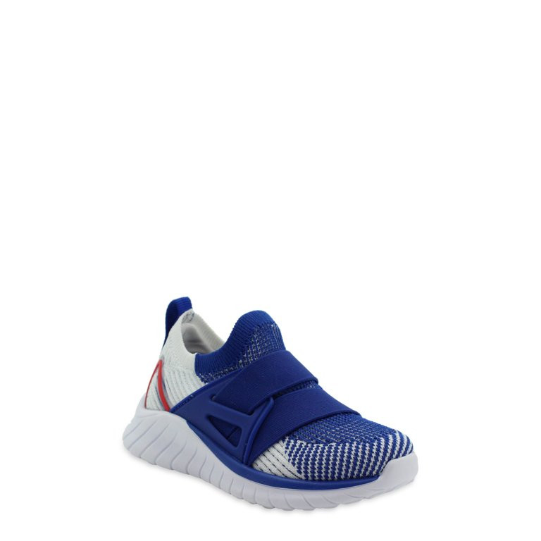 Athletic Works Toddler Boys Knit Cage Athletic Sneakers, Sizes 7-12 | Walmart (US)