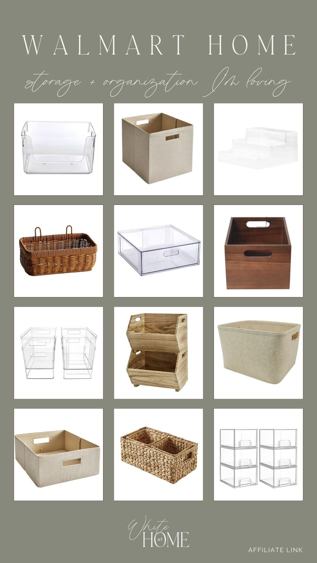 Does anyone else have all things organization on their mind once the holidays are over?? These Walmart acrylic organizers, baskets, bins, and stacking storage are perfect for cleaning up all the toys, crafts, the pantry, closets, and more! Grab now and your future self will thank you! 

#LTKHome