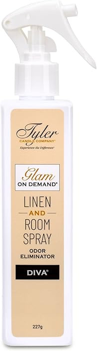 Tyler Candle Company - Spray On Demand - Diva fragrance - 227g / 8oz, Clear | Amazon (US)