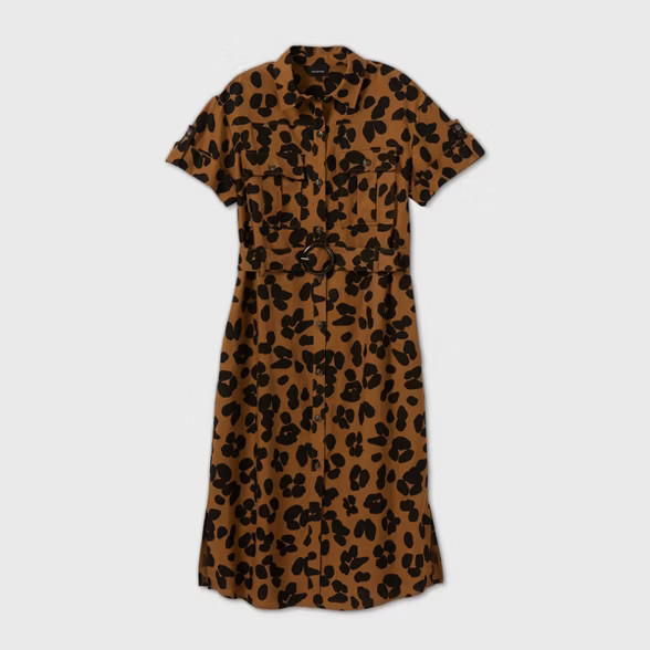Women's Short Sleeve Collared Dress - Who What Wear™ | Target