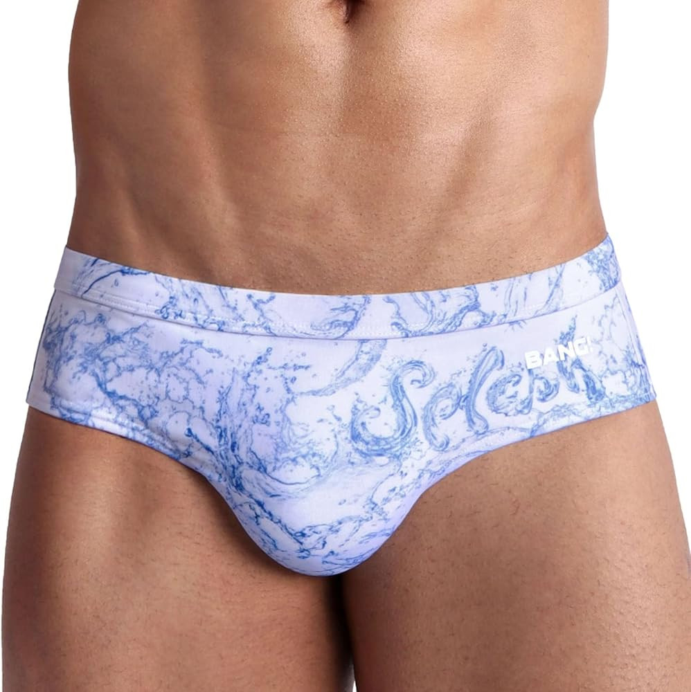 Bang Men's Swimwear - Swim Brief - Premium Swimsuit w/Removable Pouch | Amazon (US)