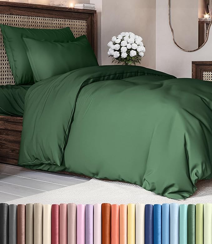 Duvet Cover Twin/Twin XL Size Set - Extra Soft Twin/Twin XL Duvet Cover 68" x 90" with 1 Pillow S... | Amazon (US)