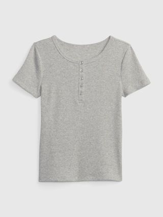 Kids Rib Henley T-Shirt | Gap (US)