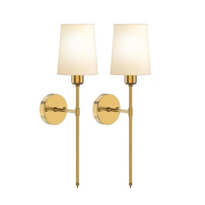 Battery Operated Wall Sconce, Rechargeable Dimmable Wall Lights with Remote | Wayfair North America