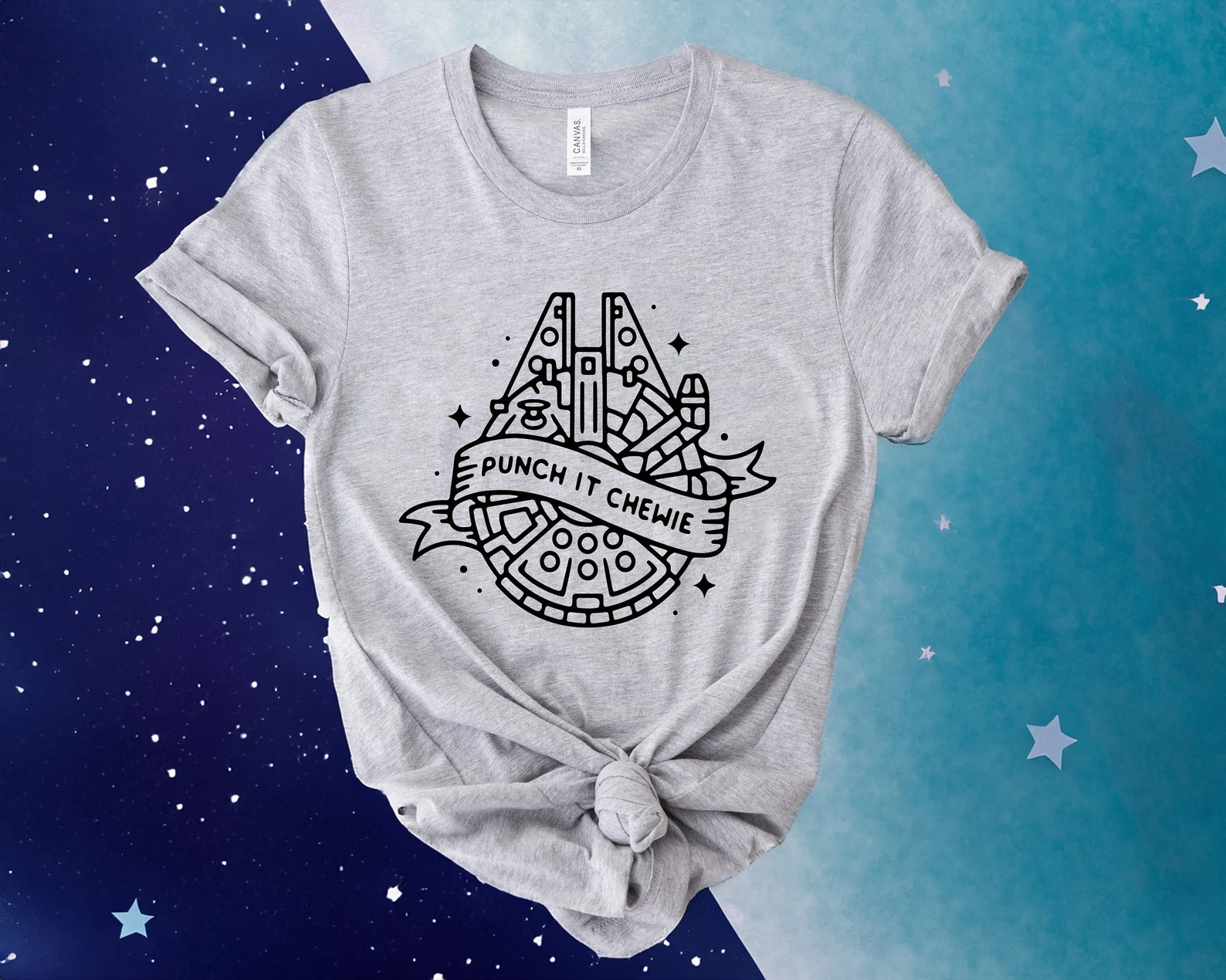 Millennium Falcon Shirt, Star Wars Millennium Falcon Shirt, Star Wars Shirt, Star Wars Disney Shi... | Etsy (Global)