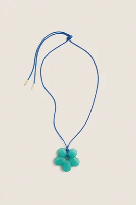 Jade Semi Precious Floral Amelie Necklace | Tuckernuck (US)