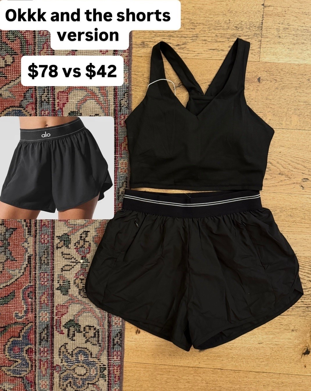 Shorts that look like Alo! I linked the skirt version too!

#LTKActive #LTKfitnessgoals #LTKootd