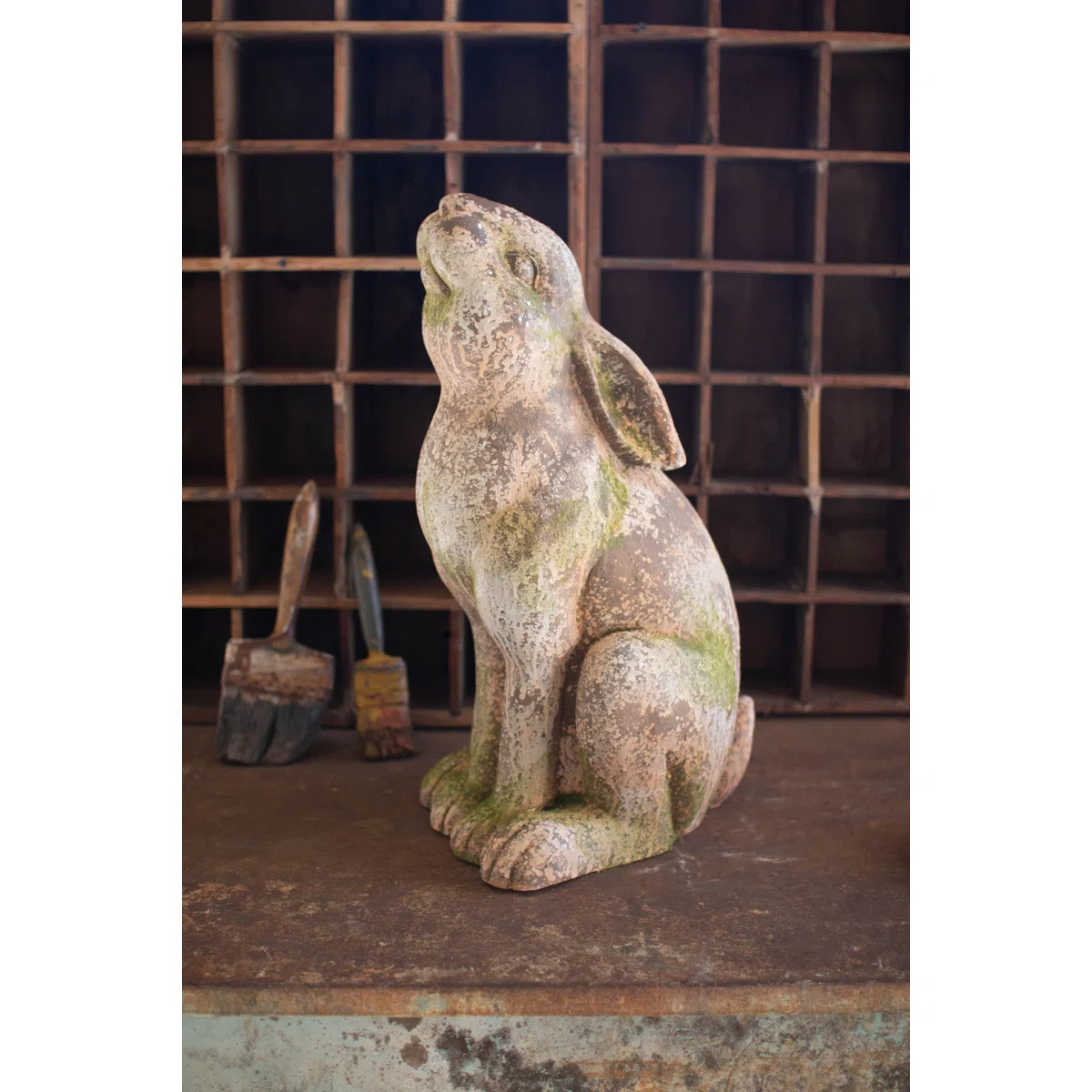 August Grove® Anicia Faux Concrete Rabbit - Head Up & Reviews | Wayfair | Wayfair North America