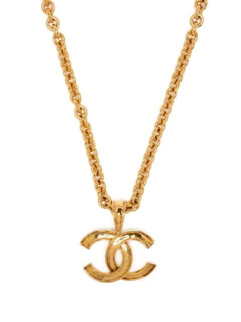 1994 CC logo long necklace | Farfetch (US)