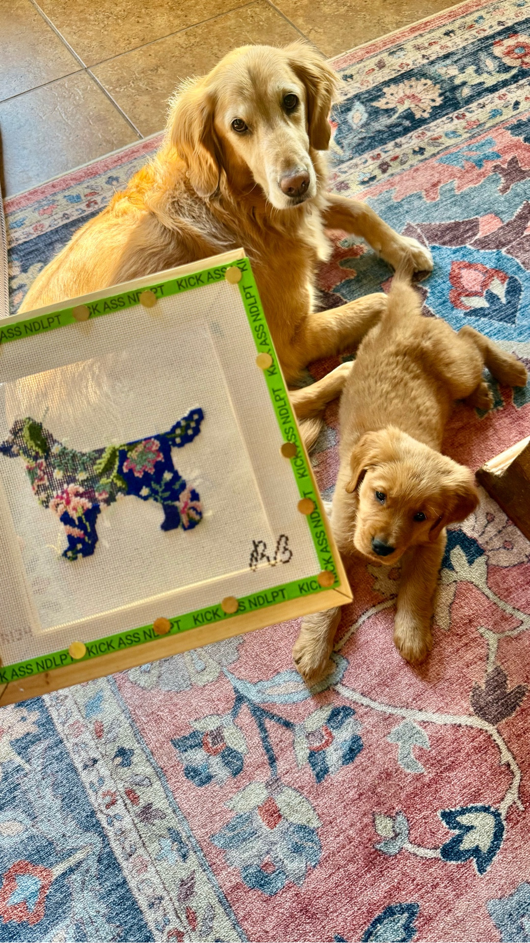 How to make needlepoint bit more affordable 🩷 WIP WEDNESDAY

needlepointing - painting your own needlepoint canvas 

#LTKstorytime