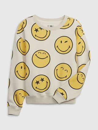 Gap × SmileyWorld® Kids Graphic Sweatshirt | Gap (CA)