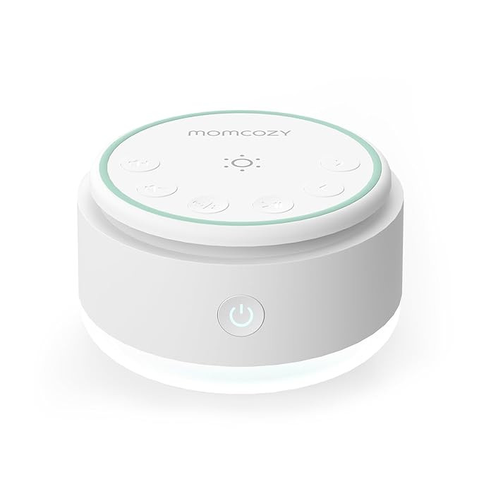 Momcozy Sound Machine for Baby | Portable White Noise Sound Machine for Sleep Rechargeable | 20 S... | Amazon (US)