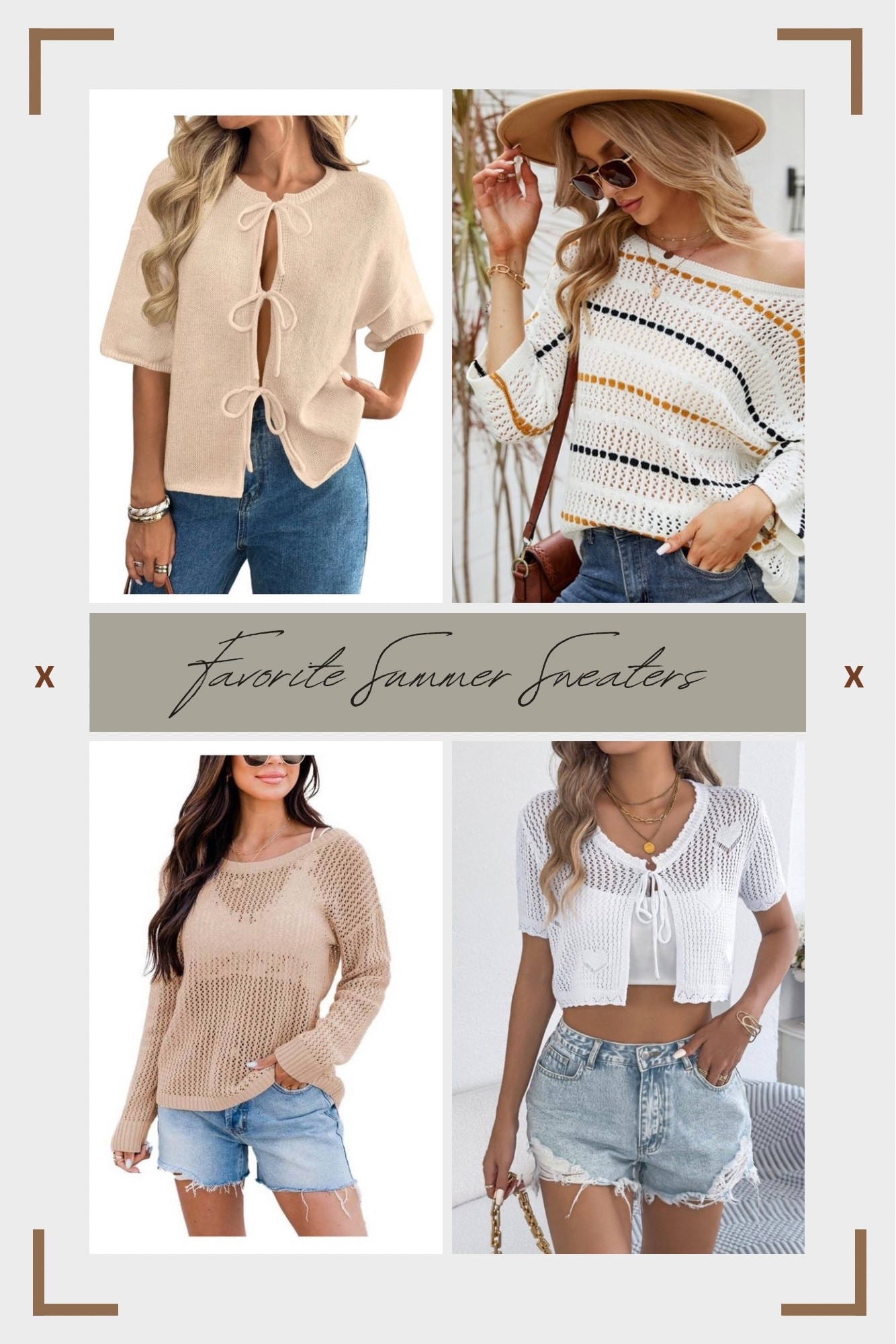 A night out needs a great summer sweater from Target. These finds keep you comfy for cool nights with warm vibes! 

#LTKFestival #LTKOver40 #LTKSeasonal