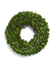 12in Real Preserved Boxwood Wreath | Plants & Planters | Marshalls | Marshalls