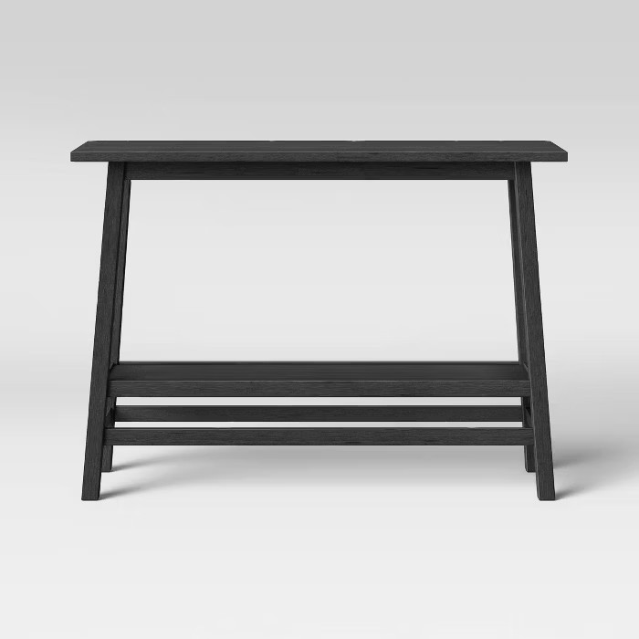 Haverhill Wood Console Table with Shelf - Threshold™ | Target