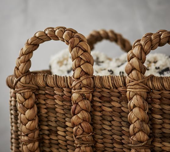 Beachcomber Rectangular Handled Baskets | Pottery Barn (US)