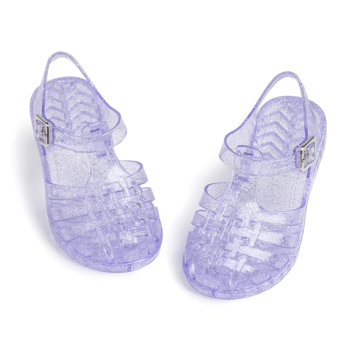 Kannior Toddler Girls Jelly Sandals Soft Rubber Sole Closed Toe Summer Shoes Mary Jane Dress Prin... | Walmart (US)