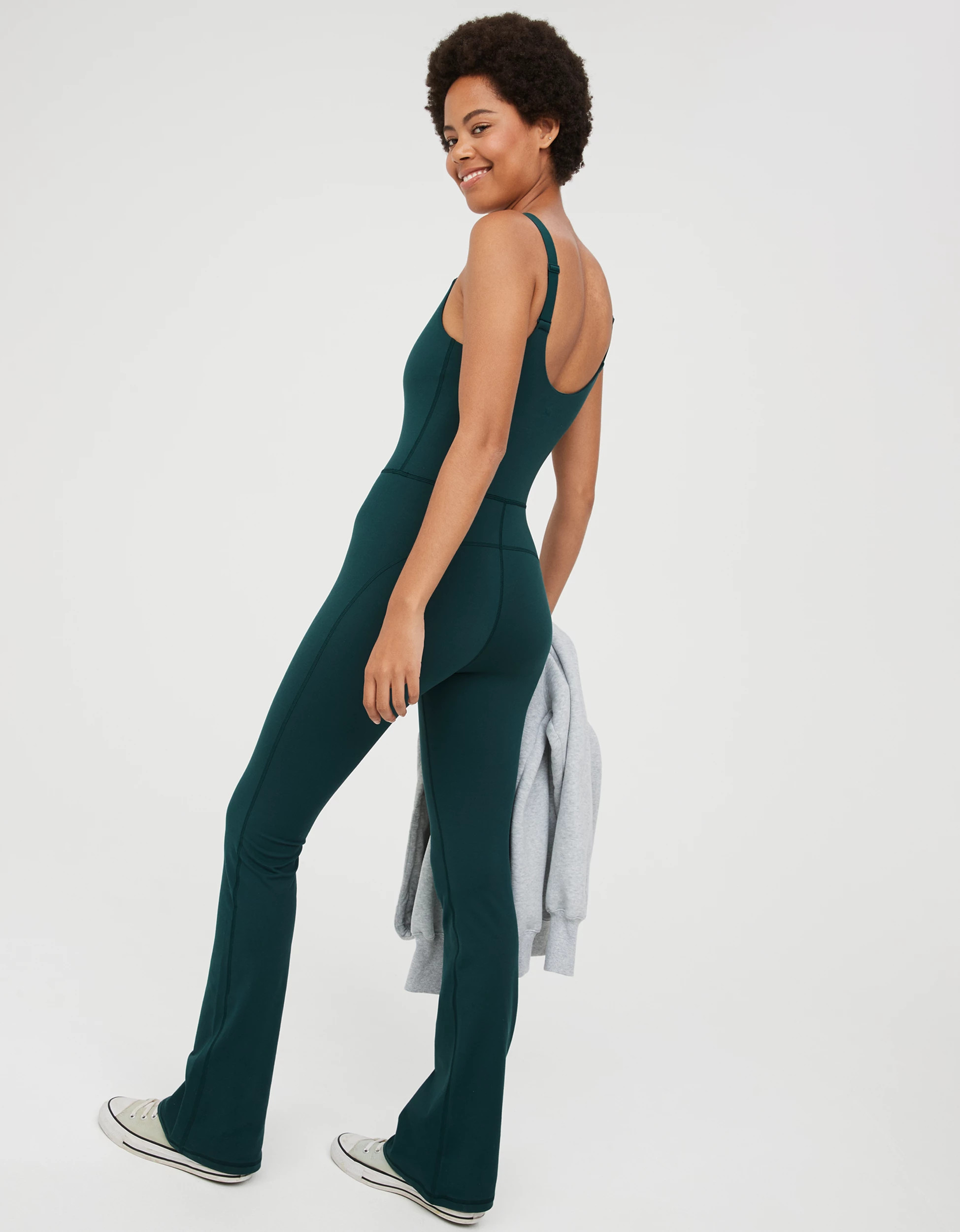 OFFLINE By Aerie The Hugger Bootcut Jumpsuit | Aerie