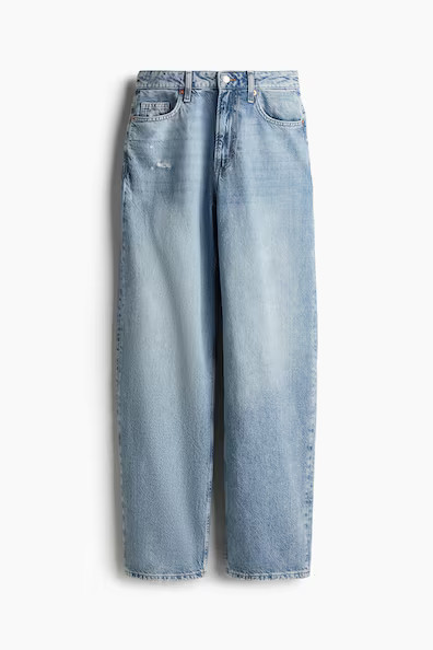 H & M - Baggy High Jeans - Blue | H&M (US + CA)