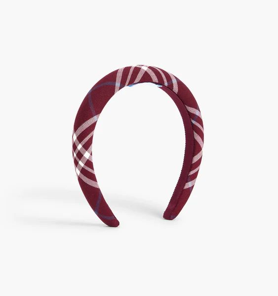 The Alice Headband - Berry Wallace Plaid | Hill House Home