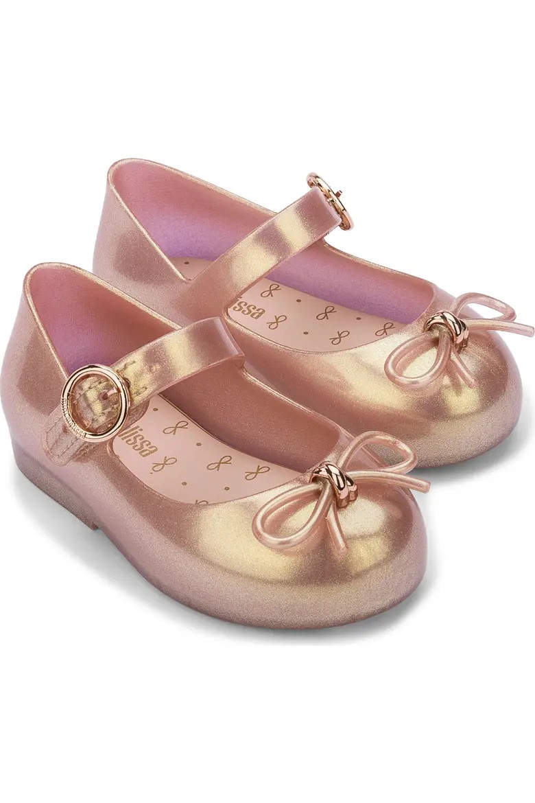Mini Melissa Sweet Mary Jane Flat in Pink at Nordstrom, Size 8 M | Nordstrom