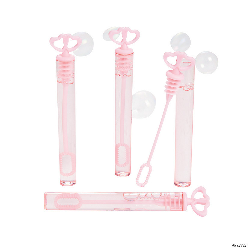 Heart Bubble Tubes - 24 Pc. | Oriental Trading Company